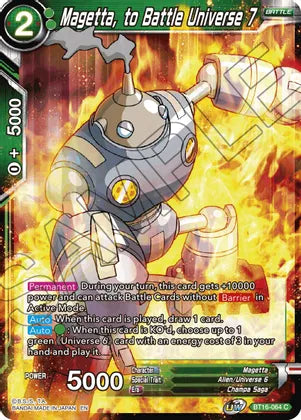 Magetta, to Battle Universe 7 (BT16-064) [Realm of the Gods] | Fandemonia Ltd