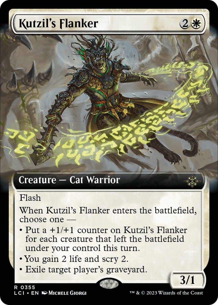 Kutzil's Flanker (Extended Art) [The Lost Caverns of Ixalan] | Fandemonia Ltd