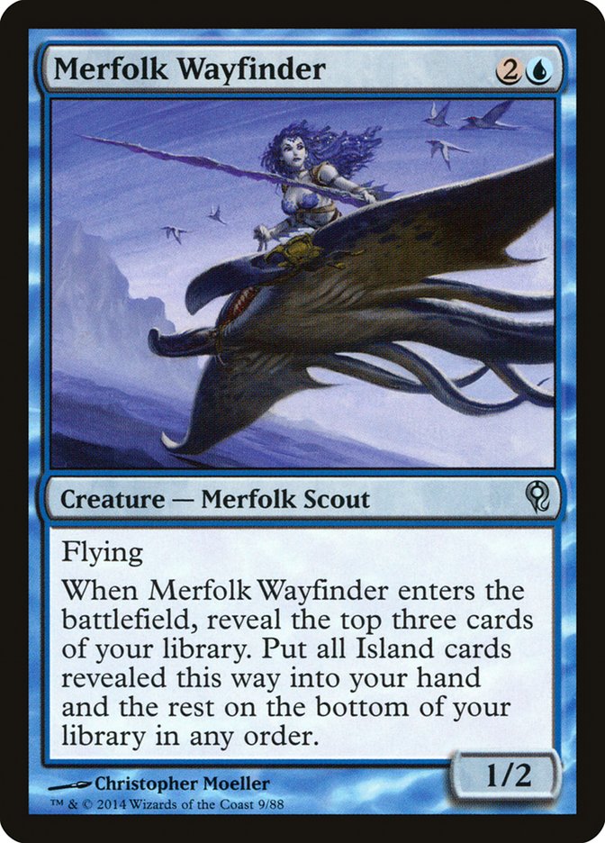 Merfolk Wayfinder [Duel Decks: Jace vs. Vraska] | Fandemonia Ltd