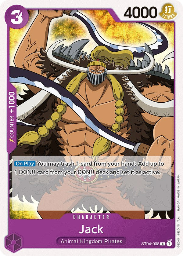 Jack [Starter Deck: Animal Kingdom Pirates] | Fandemonia Ltd