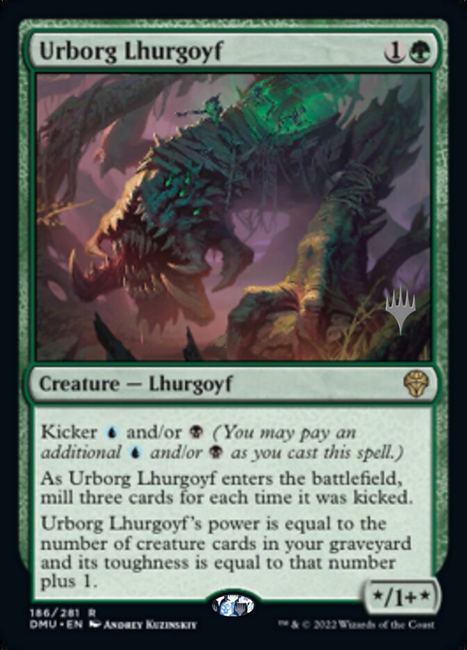 Urborg Lhurgoyf (Promo Pack) [Dominaria United Promos] | Fandemonia Ltd