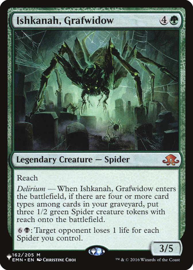 Ishkanah, Grafwidow [The List] | Fandemonia Ltd