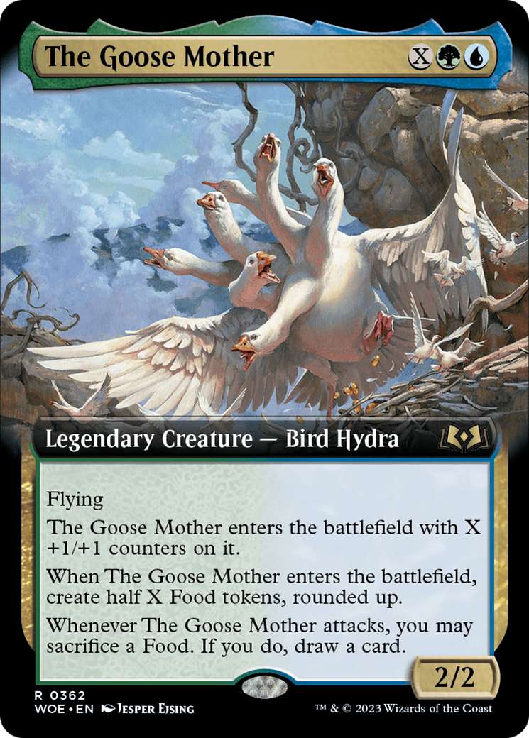 The Goose Mother (Extended Art) [Wilds of Eldraine] | Fandemonia Ltd