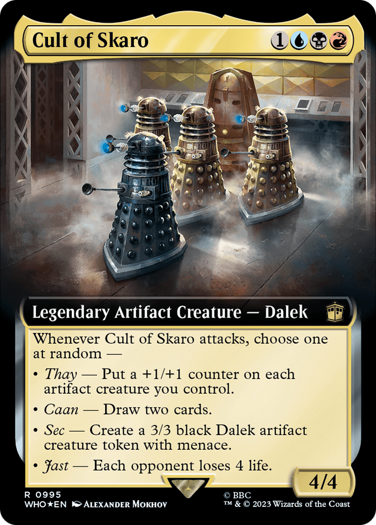 Cult of Skaro (Extended Art) (Surge Foil) [Doctor Who] | Fandemonia Ltd