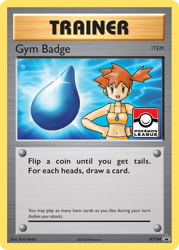 Gym Badge (XY204) (Misty) [XY: Black Star Promos] | Fandemonia Ltd