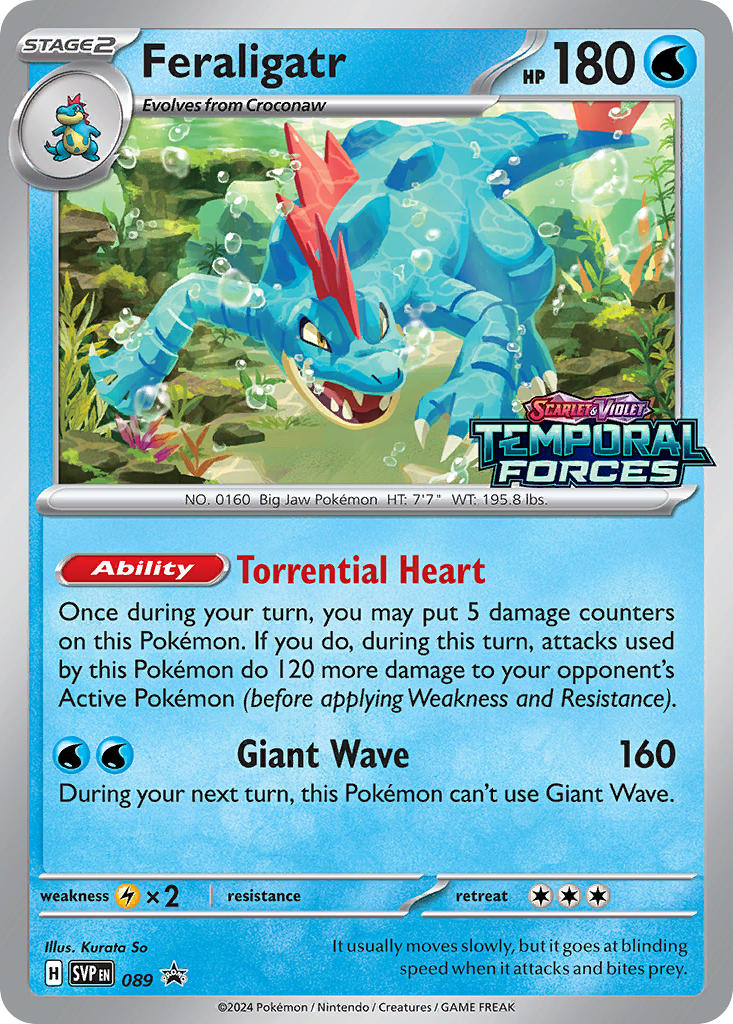 Feraligatr (089) [Scarlet & Violet: Black Star Promos] | Fandemonia Ltd