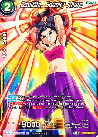 Caulifla, Spunky Allure (P-180) [Promotion Cards] | Fandemonia Ltd