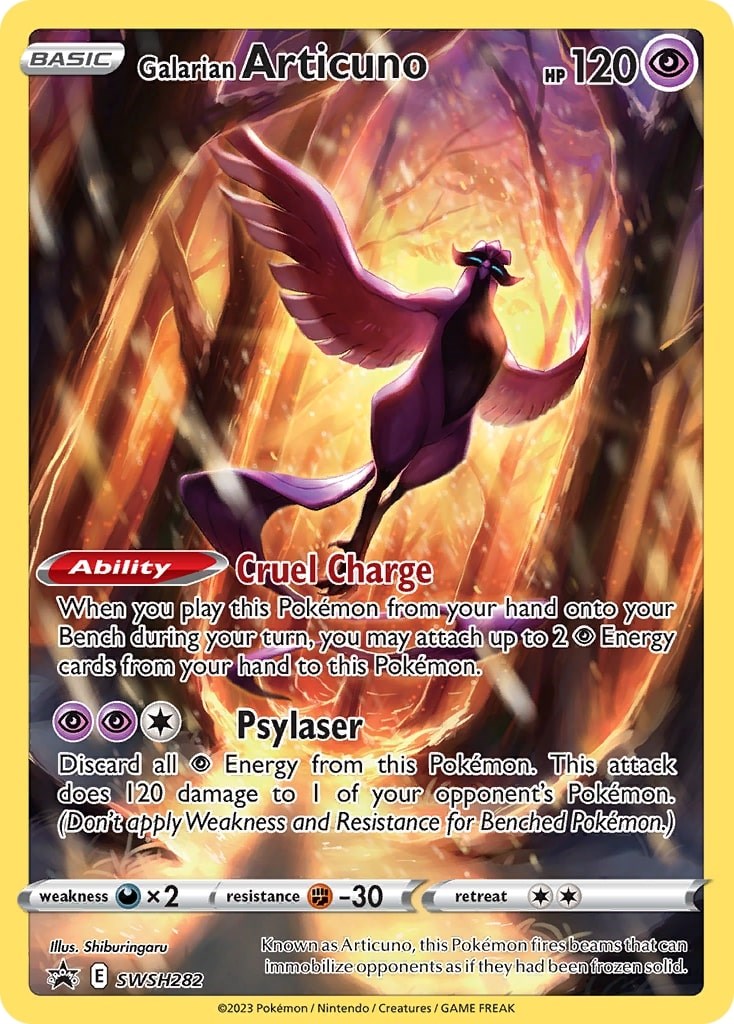 Galarian Articuno (SWSH282) [Sword & Shield: Black Star Promos] | Fandemonia Ltd