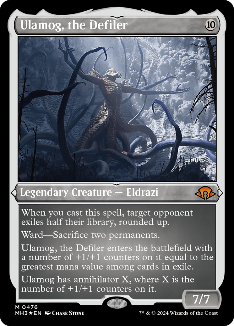 Ulamog, the Defiler (Foil Etched) [Modern Horizons 3] | Fandemonia Ltd