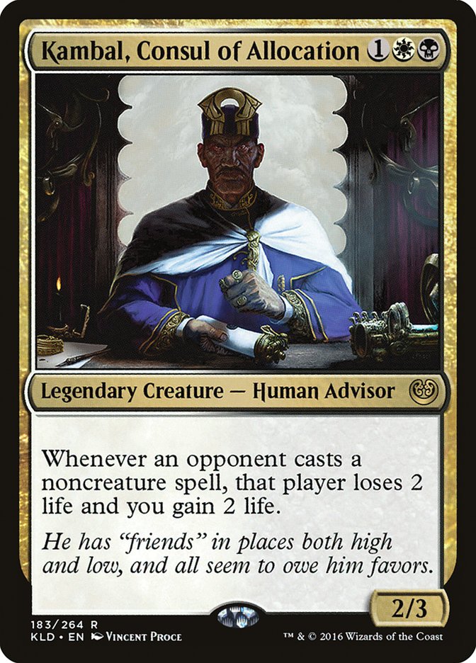 Kambal, Consul of Allocation [Kaladesh] | Fandemonia Ltd