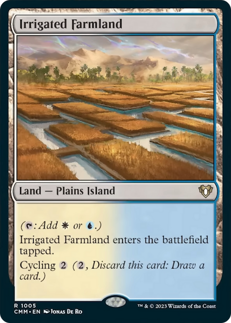 Irrigated Farmland [Commander Masters] | Fandemonia Ltd