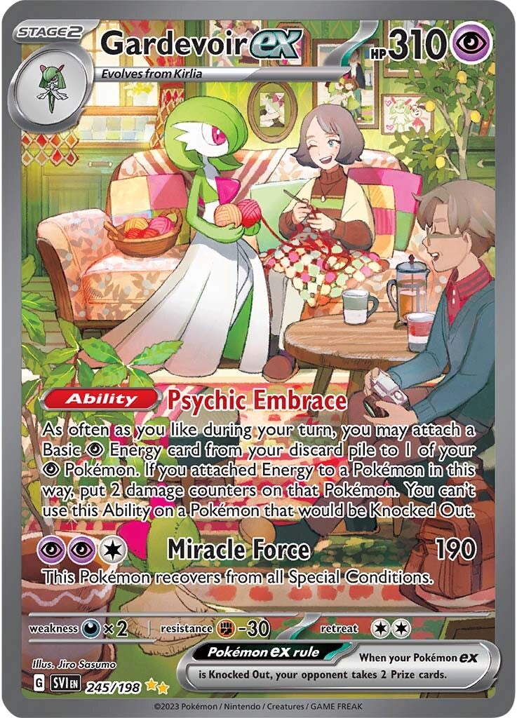 Gardevoir ex (245/198) [Scarlet & Violet: Base Set] | Fandemonia Ltd