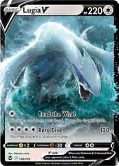 Lugia V (138/195) [Sword & Shield: Silver Tempest] | Fandemonia Ltd