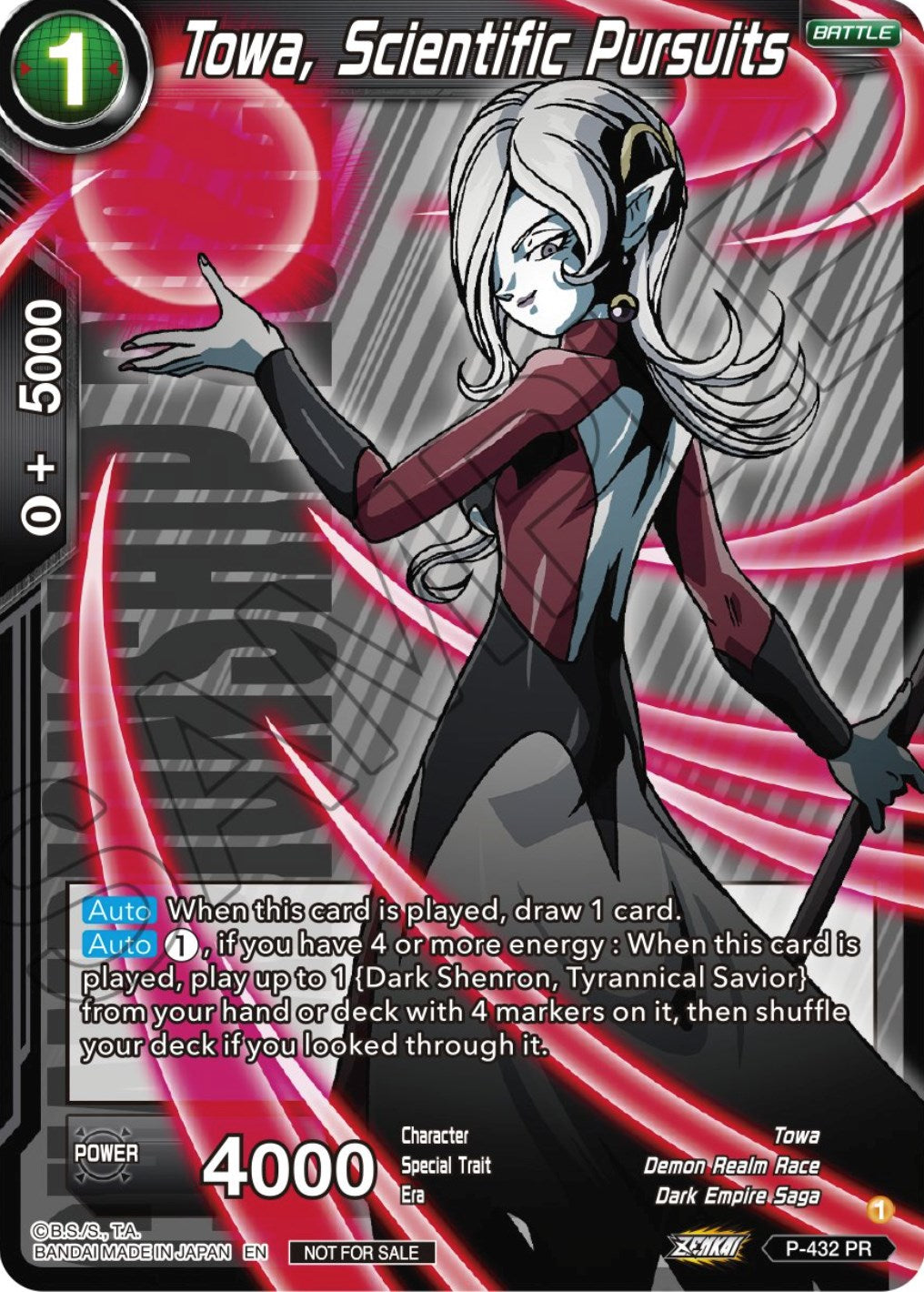 Towa, Scientific Pursuits (P-432) [Promotion Cards] | Fandemonia Ltd