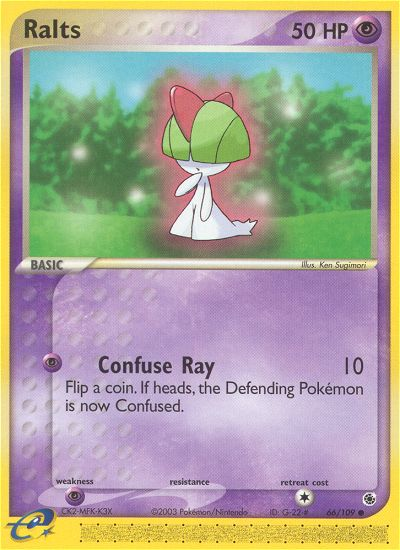 Ralts (66/109) [EX: Ruby & Sapphire] | Fandemonia Ltd