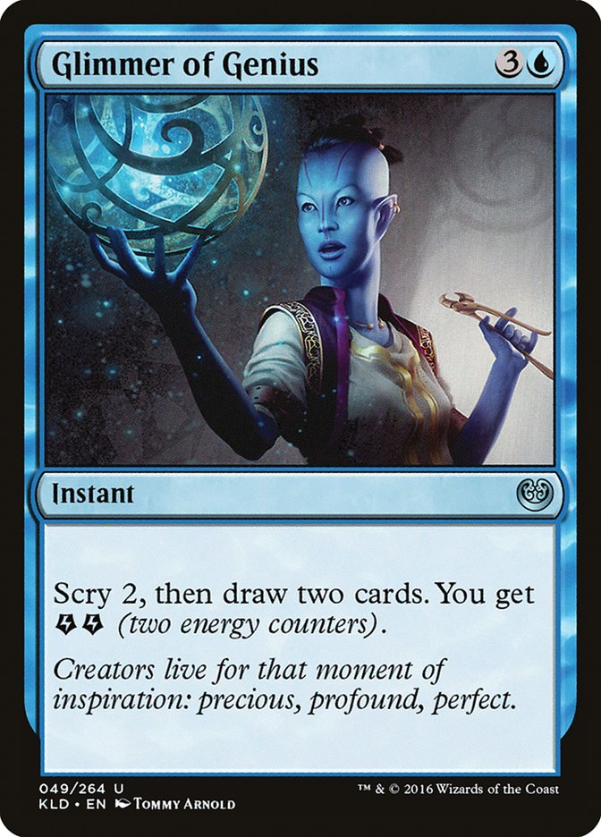 Glimmer of Genius [Kaladesh] | Fandemonia Ltd