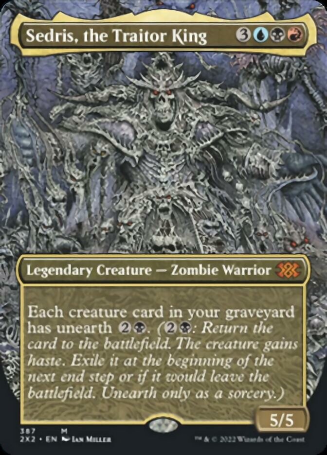 Sedris, the Traitor King (Borderless Alternate Art) [Double Masters 2022] | Fandemonia Ltd