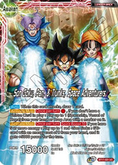 Son Goku // Son Goku, Pan, and Trunks, Space Adventurers (BT17-001) [Ultimate Squad] | Fandemonia Ltd