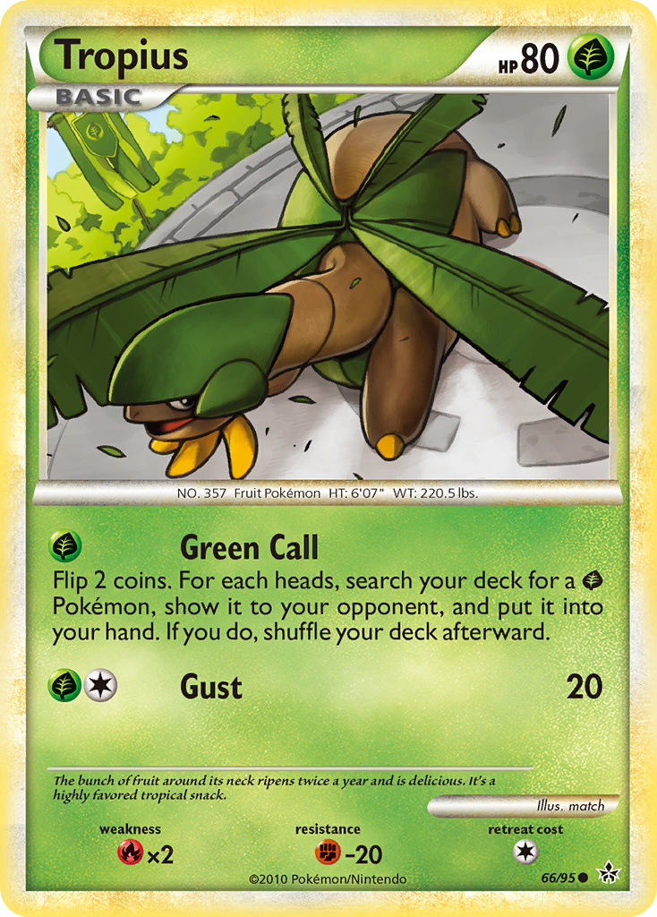 Tropius (66/95) [HeartGold & SoulSilver: Unleashed] | Fandemonia Ltd