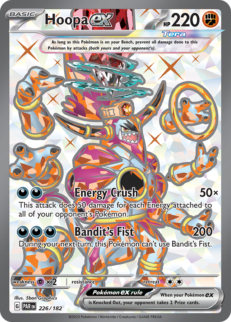 Hoopa ex (226/182) [Scarlet & Violet: Paradox Rift] | Fandemonia Ltd