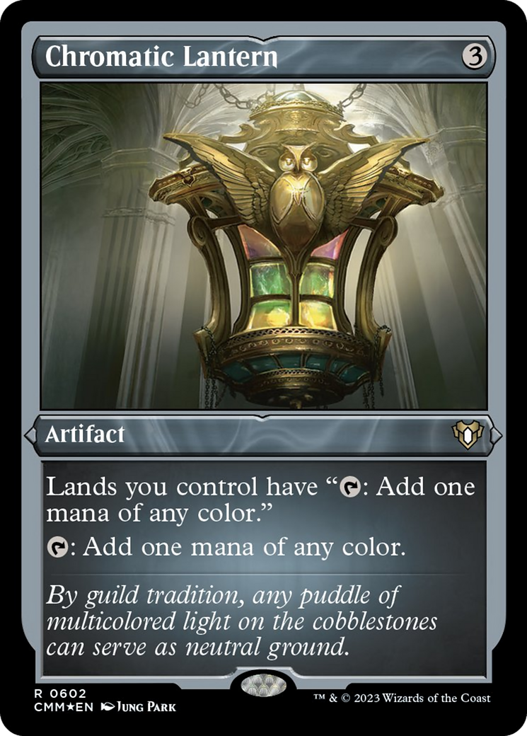 Chromatic Lantern (Foil Etched) [Commander Masters] | Fandemonia Ltd