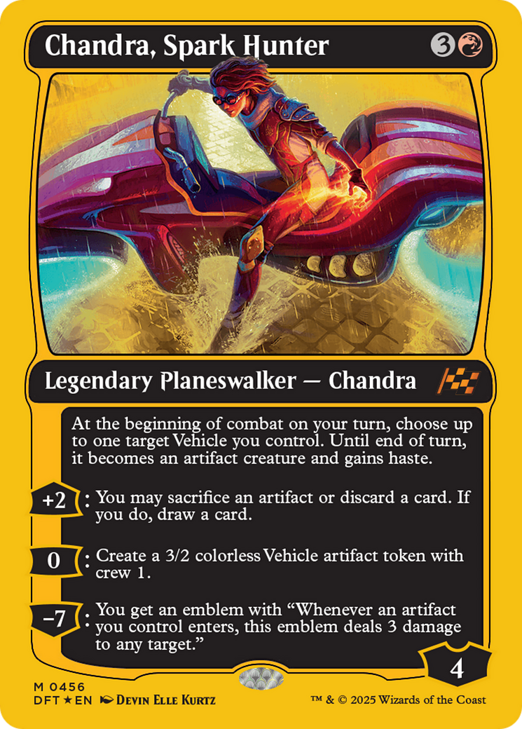 Chandra, Spark Hunter (First-Place Foil) [Aetherdrift] | Fandemonia Ltd