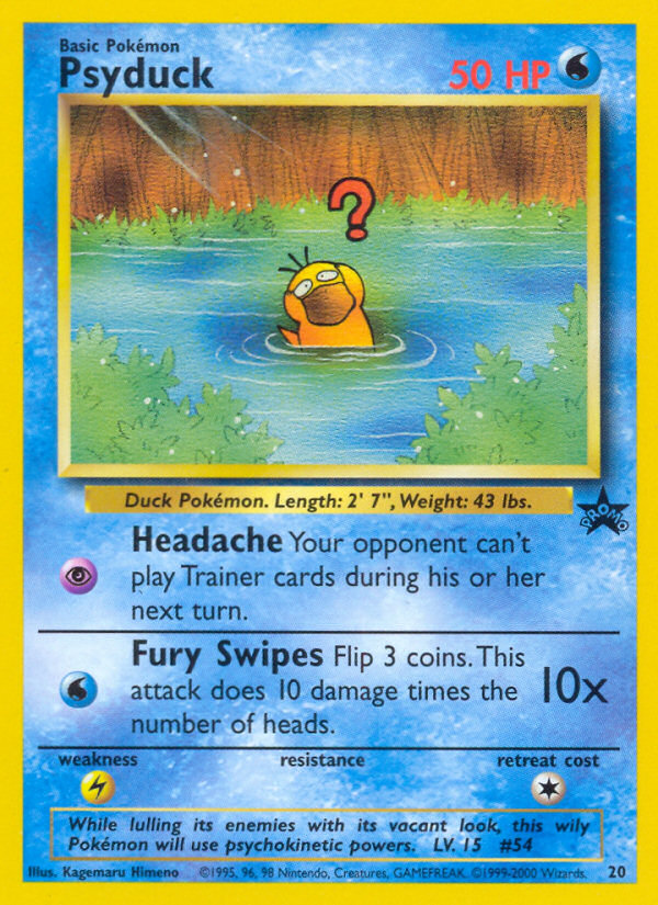 Psyduck (20) [Wizards of the Coast: Black Star Promos] | Fandemonia Ltd