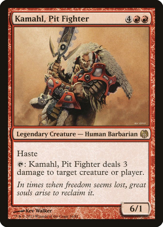 Kamahl, Pit Fighter [Duel Decks: Heroes vs. Monsters] | Fandemonia Ltd