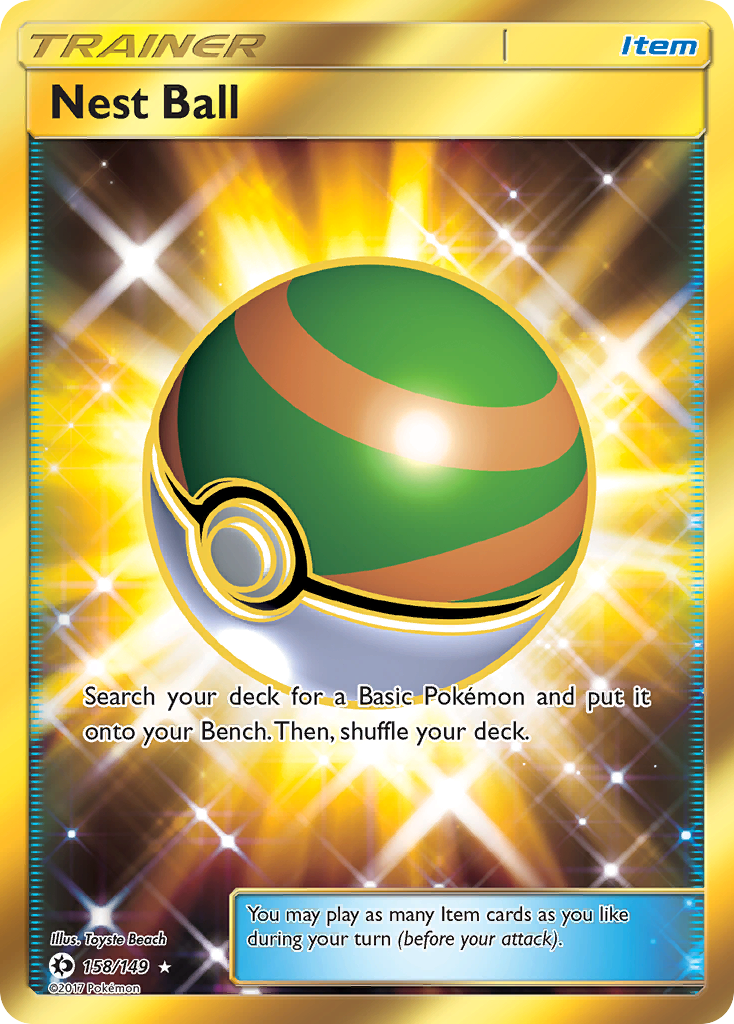 Nest Ball (158/149) [Sun & Moon: Base Set] | Fandemonia Ltd