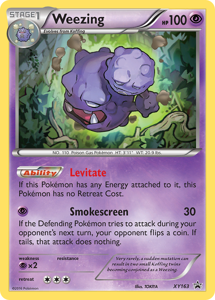 Weezing (XY163) [XY: Black Star Promos] | Fandemonia Ltd