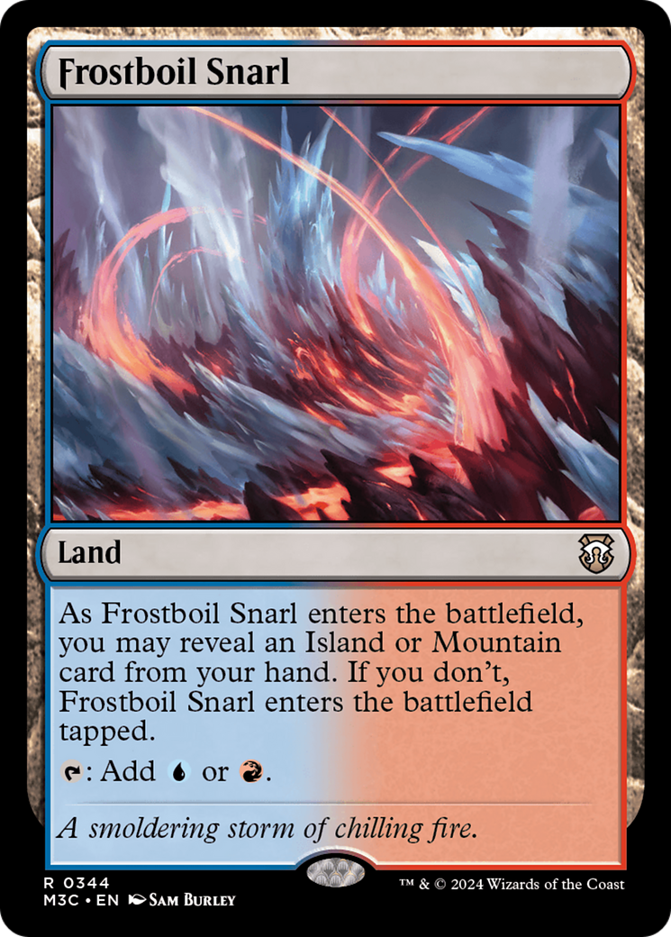 Frostboil Snarl [Modern Horizons 3 Commander] | Fandemonia Ltd