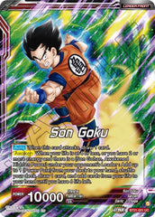 Son Goku // Son Goku, for the Sake of Family (BT21-001) [Wild Resurgence] | Fandemonia Ltd