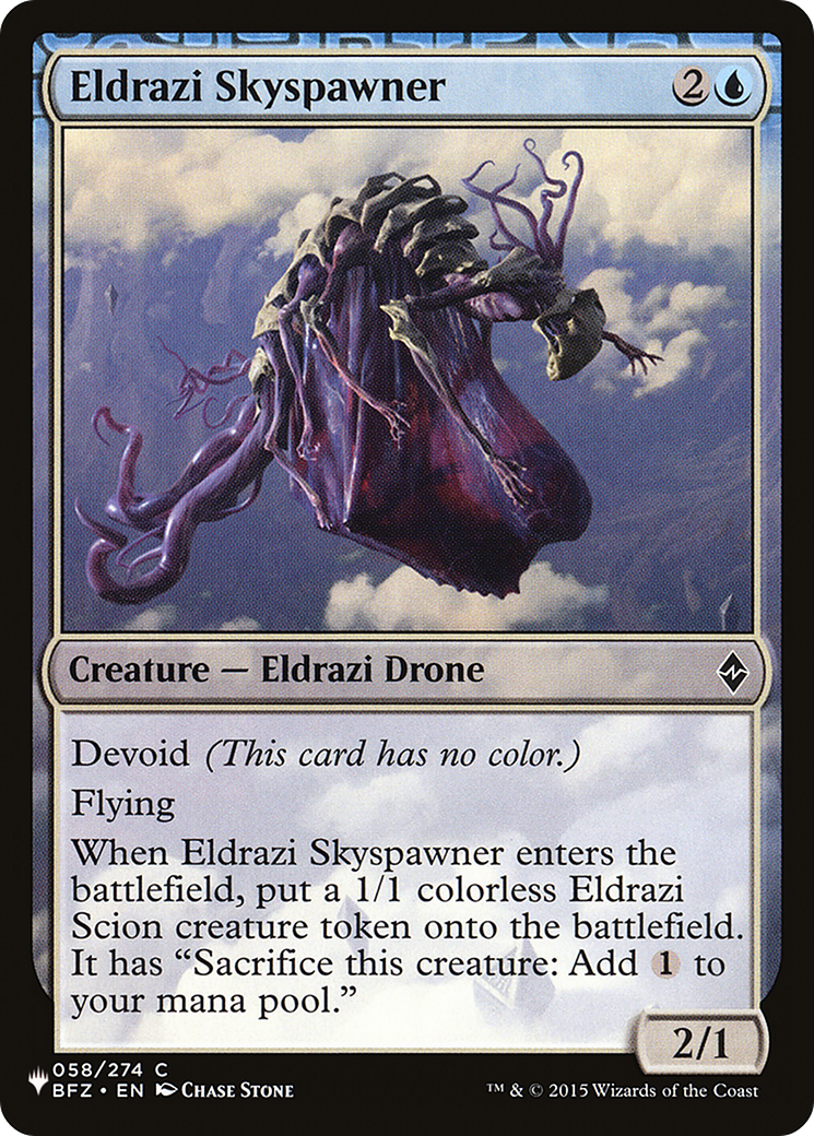 Eldrazi Skyspawner [The List] | Fandemonia Ltd