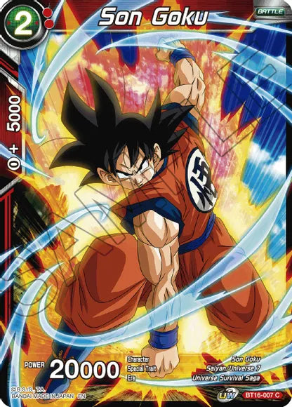 Son Goku (BT16-007) [Realm of the Gods] | Fandemonia Ltd