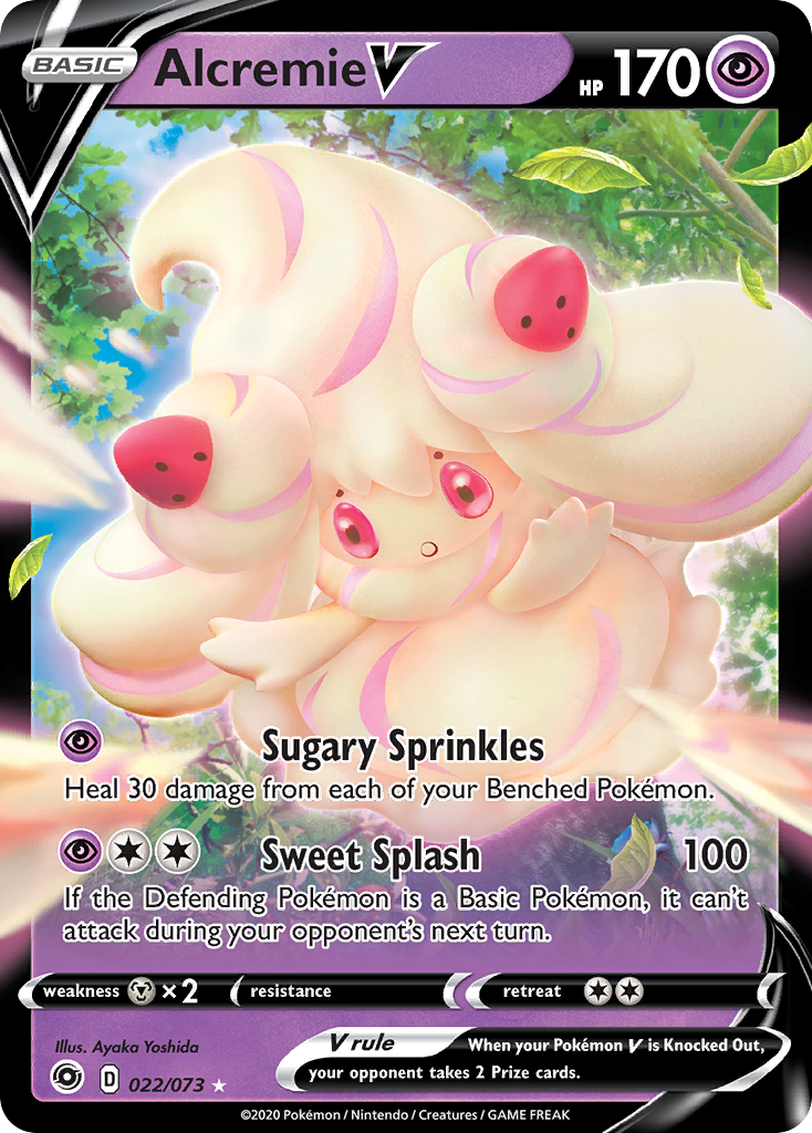 Alcremie V (022/073) [Sword & Shield: Champion's Path] | Fandemonia Ltd