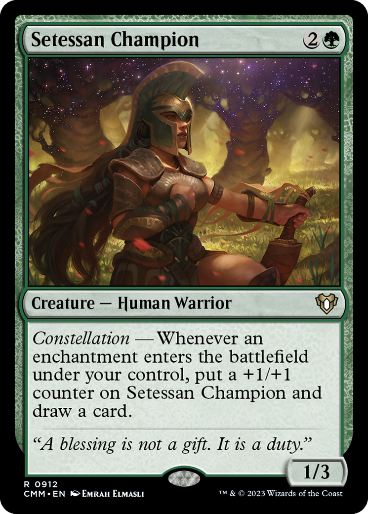 Setessan Champion [Commander Masters] | Fandemonia Ltd