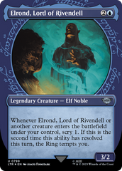 Elrond, Lord of Rivendell (Showcase) (Surge Foil) [The Lord of the Rings: Tales of Middle-Earth] | Fandemonia Ltd