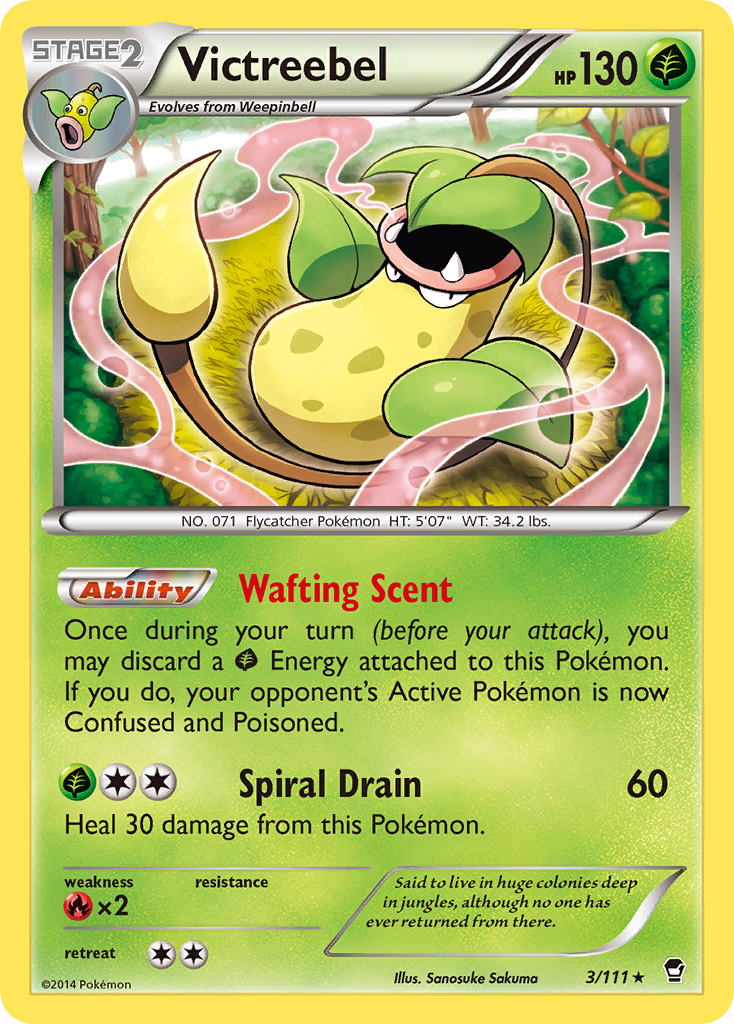 Victreebel (3/111) [XY: Furious Fists] | Fandemonia Ltd