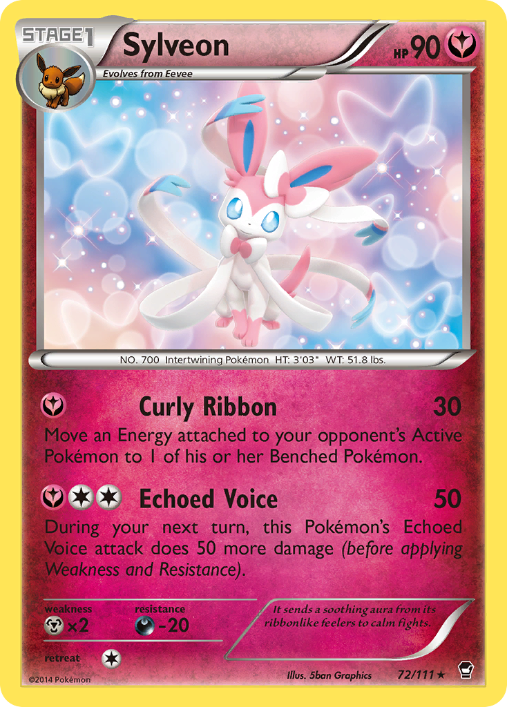 Sylveon (72/111) [XY: Furious Fists] | Fandemonia Ltd