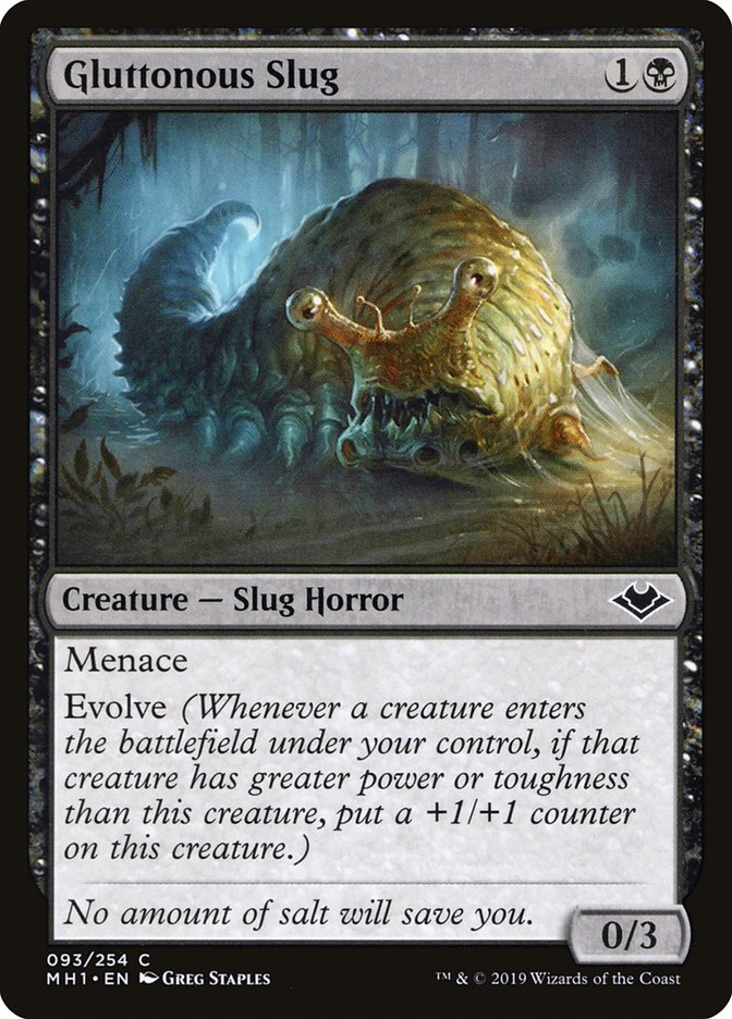 Gluttonous Slug [Modern Horizons] | Fandemonia Ltd