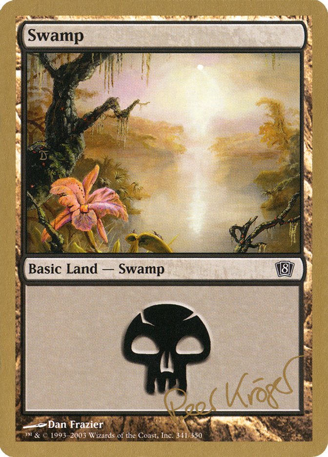 Swamp (pk341) (Peer Kroger) [World Championship Decks 2003] | Fandemonia Ltd