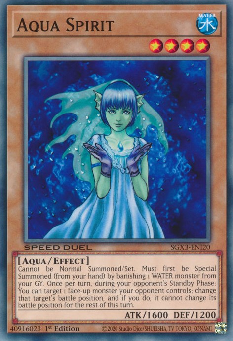 Aqua Spirit [SGX3-ENI20] Common | Fandemonia Ltd