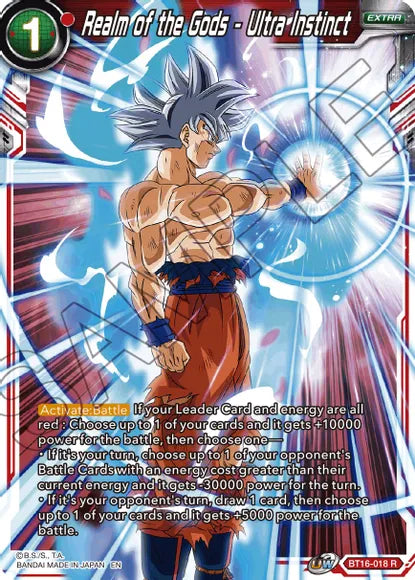 Realm of the Gods - Ultra Instinct (BT16-018) [Realm of the Gods] | Fandemonia Ltd