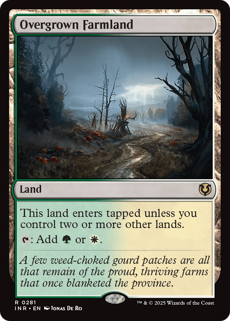 Overgrown Farmland [Innistrad Remastered] | Fandemonia Ltd