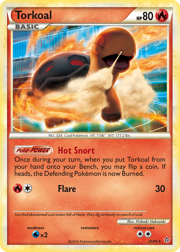 Torkoal (25/95) [HeartGold & SoulSilver: Unleashed] | Fandemonia Ltd