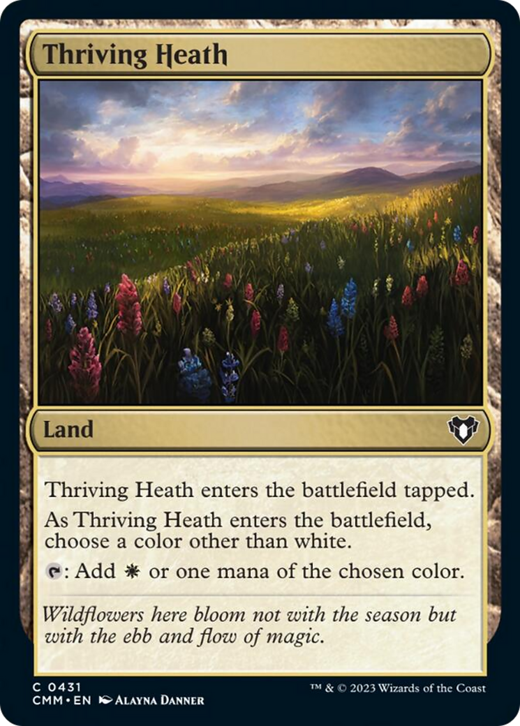 Thriving Heath [Commander Masters] | Fandemonia Ltd