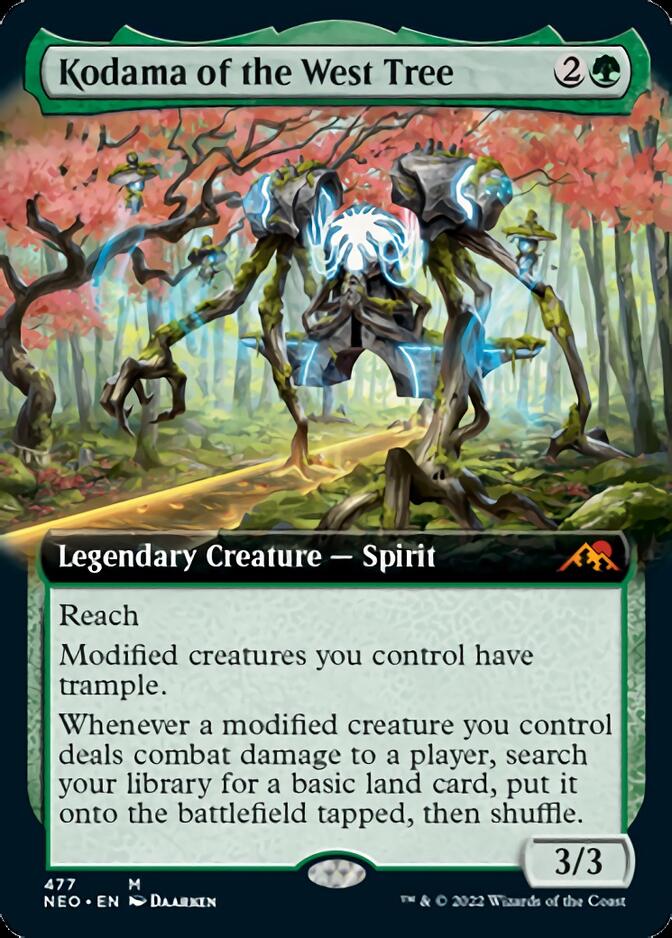 Kodama of the West Tree (Extended Art) [Kamigawa: Neon Dynasty] | Fandemonia Ltd