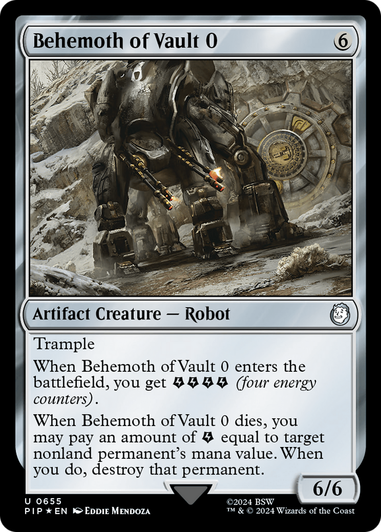 Behemoth of Vault 0 (Surge Foil) [Fallout] | Fandemonia Ltd