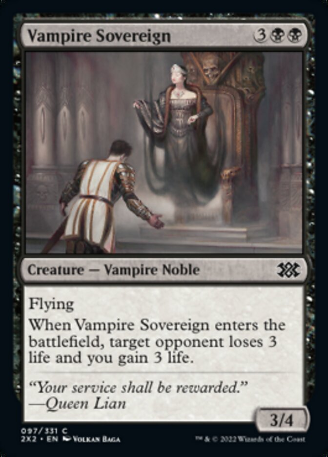 Vampire Sovereign [Double Masters 2022] | Fandemonia Ltd