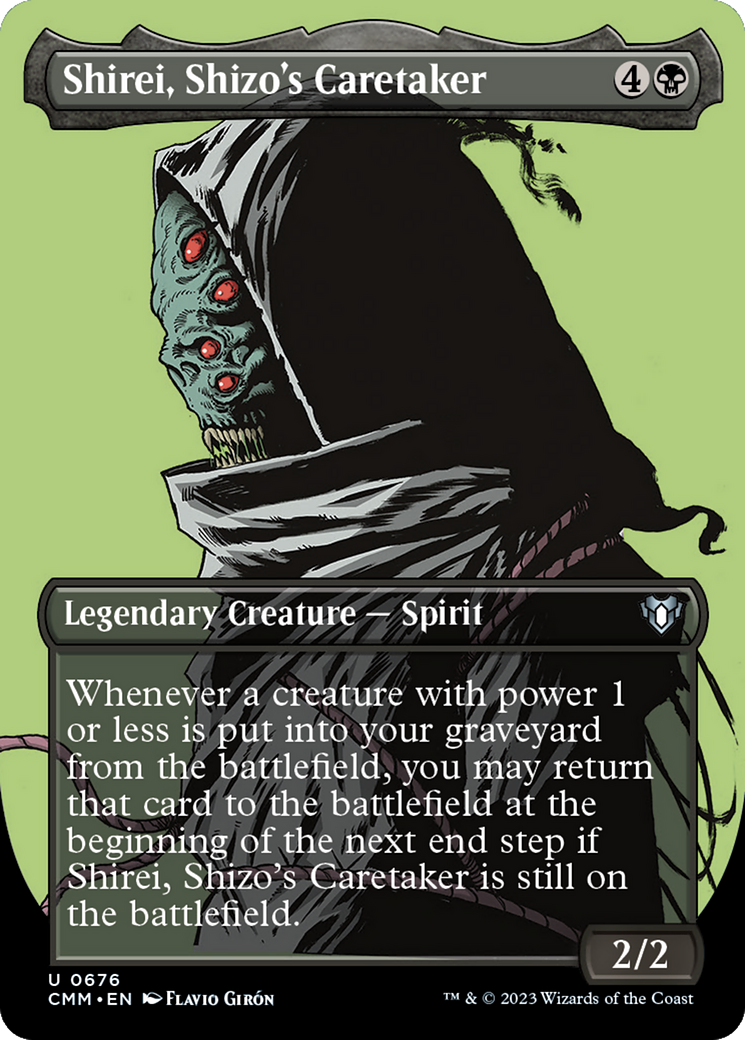 Shirei, Shizo's Caretaker (Borderless Profile) [Commander Masters] | Fandemonia Ltd